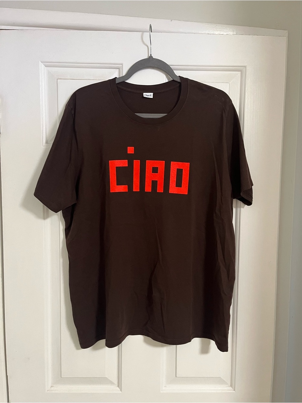 Clare V. Brown Ciao Shirt - Large